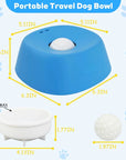 Anti-Choking Slow Feeder Dog Bowl Non-Slip 3/4 Cup - Lick Toy for Liquid Treats Bone Broth Yogurt