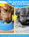 Anti-Choking Slow Feeder Dog Bowl Non-Slip 3/4 Cup - Lick Toy for Liquid Treats Bone Broth Yogurt
